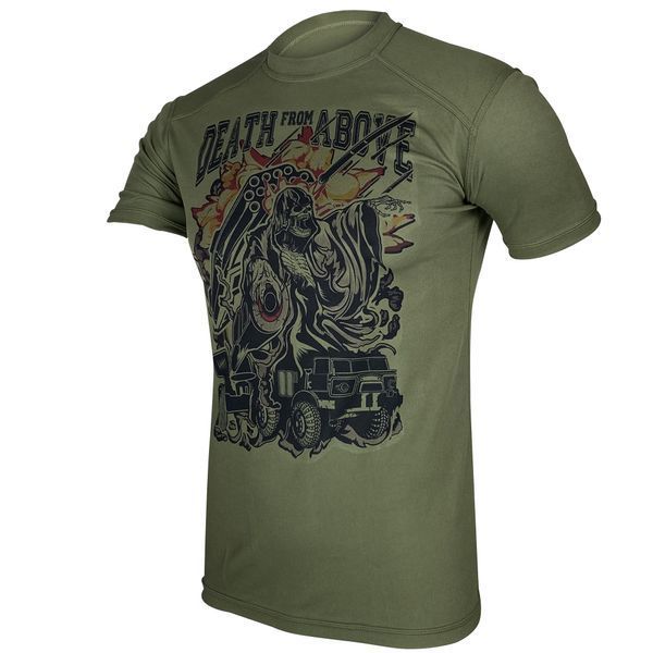 Футболка DEATH from ABOVE | АРТА | KRAMATAN Tactical Design - XS, Койот 17496 фото