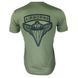 Футболка AIRBORNE FORCES OF UKRAINE | KRAMATAN Tactical Design - XS, Койот 17556 фото 4