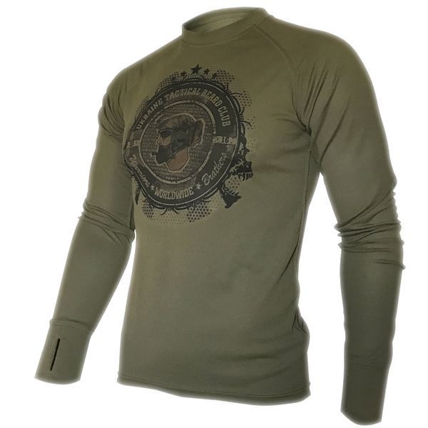 Лонгслів Ukrainian Tactical Beard Club | KRAMATAN Tactical Design - S, Койот 2610 фото