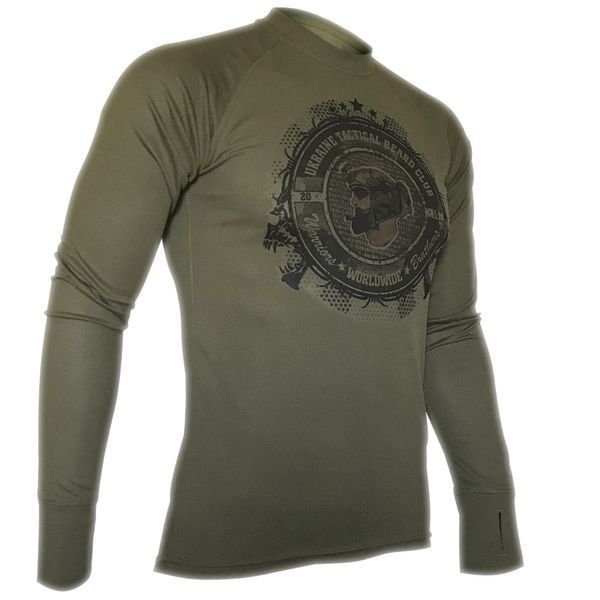 Лонгслів Ukrainian Tactical Beard Club | KRAMATAN Tactical Design - S, Койот 2610 фото