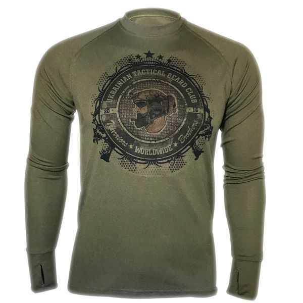 Лонгслів Ukrainian Tactical Beard Club | KRAMATAN Tactical Design - S, Койот 2610 фото
