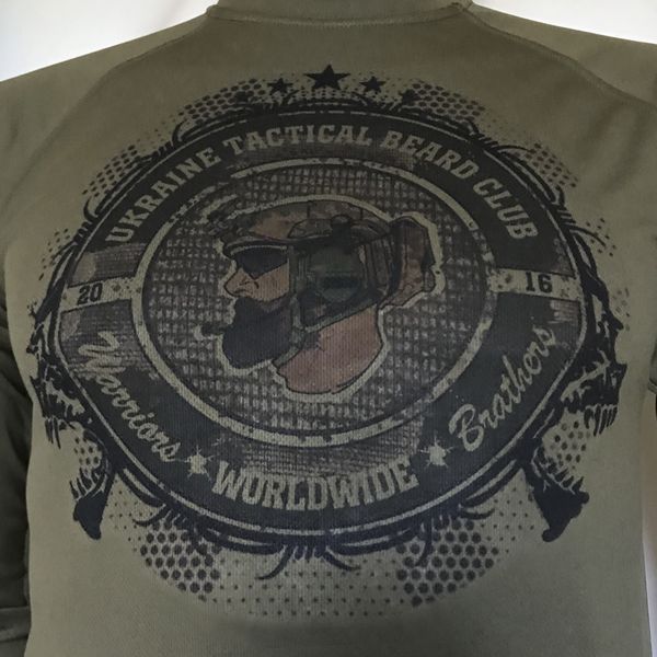 Лонгслів Ukrainian Tactical Beard Club | KRAMATAN Tactical Design - S, Койот 2610 фото