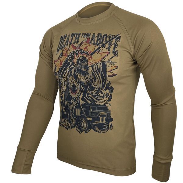 Лонгслів DEATH from ABOVE | АРТА | KRAMATAN Tactical Design - Койот, XS 17831 фото