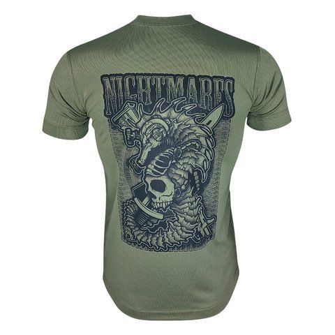 Футболка NIGHTMARES | KRAMATAN Tactical Design - Олива, S 14251 фото