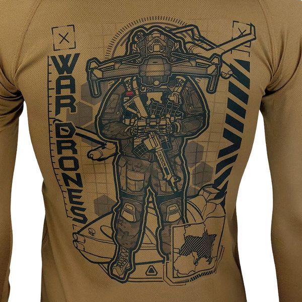 Long-Sleeve WAR DRONES | KRAMATAN Tactical Design - Olive, S