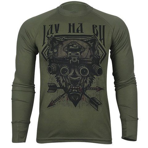 Long-Sleeve I'M GOING TO YOU | KRAMATAN Tactical Design - Olive, S