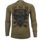 Лонгслів ІДУ НА ВИ | KRAMATAN Tactical Design - Олива, S 2363 фото 3