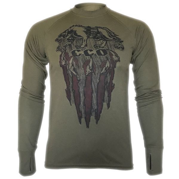 Лонгслів ССО "ВОВКУЛАКА" | KRAMATAN Tactical Design - XS, Койот 17903 фото