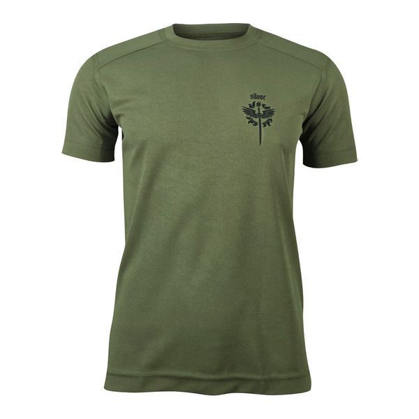 T-Shirt SILVER | KRAMATAN Tactical Design - Olive, S