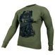 EXECUTIONER CAT (MANEKI-NEKO) Long-Sleeve | KRAMATAN Tactical Design &ndash; Olive, S