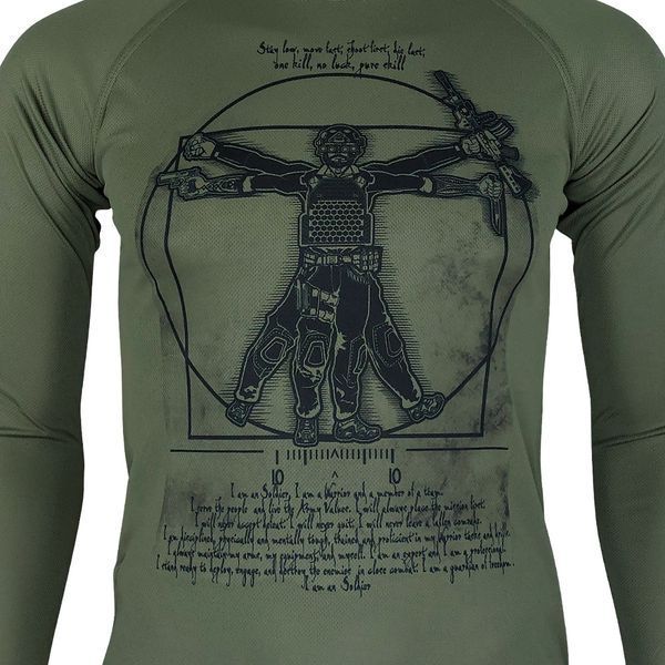 Long-Sleeve Da VINCI - SOLDIER | KRAMATAN Tactical Design - S, Olive