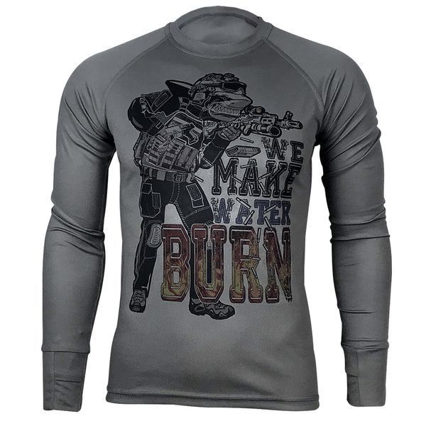 Лонгслів А-АКУЛА WE MAKE WATER BURN | KRAMATAN Tactical Design - XS, Койот 17861 фото