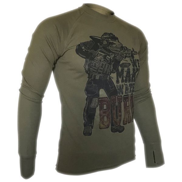 Лонгслів А-АКУЛА WE MAKE WATER BURN | KRAMATAN Tactical Design - XS, Койот 17861 фото