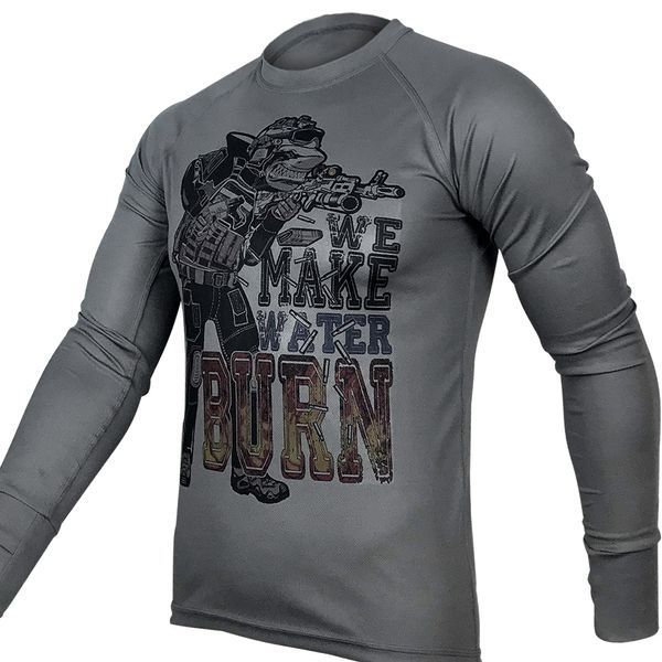 Лонгслів А-АКУЛА WE MAKE WATER BURN | KRAMATAN Tactical Design - XS, Койот 17861 фото