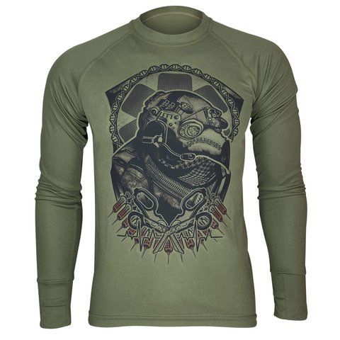 Long-Sleeve PLAGUE DOCTOR | KRAMATAN Tactical Design - Olive, S