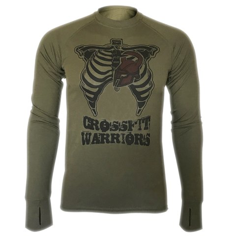 Реглан Crossfit Warriors | KRAMATAN Tactical Design - S, Олива 2629 фото