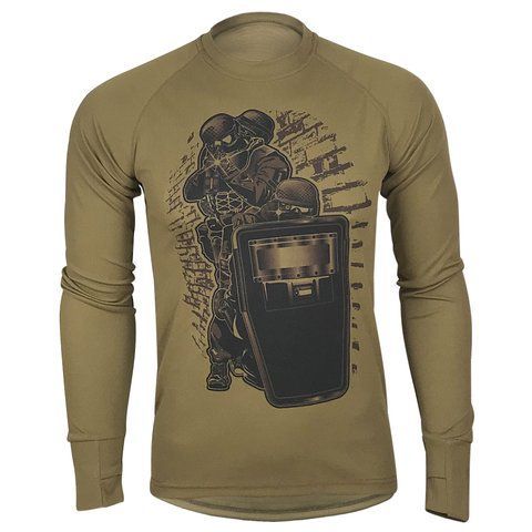 Лонгслів Special Forces | KRAMATAN Tactical Design - XS, Койот 17855 фото