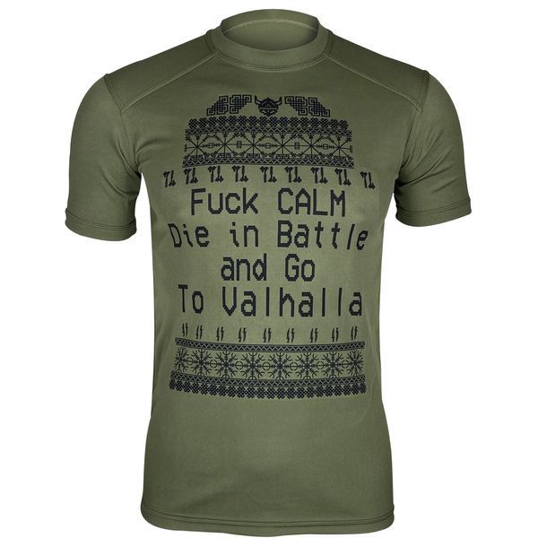 Футболка Fuck calm | KRAMATAN Tactical Design - XS, Койот 17502 фото