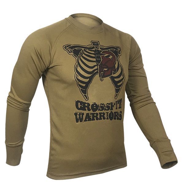 Лонгслів Crossfit Warriors | KRAMATAN Tactical Design - XS, Койот 17957 фото