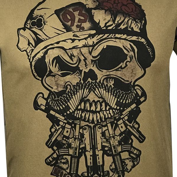 Лонгслів 93% СКРИТИЙ ВОРОГ | KRAMATAN Tactical Design - XS, Койот 17897 фото
