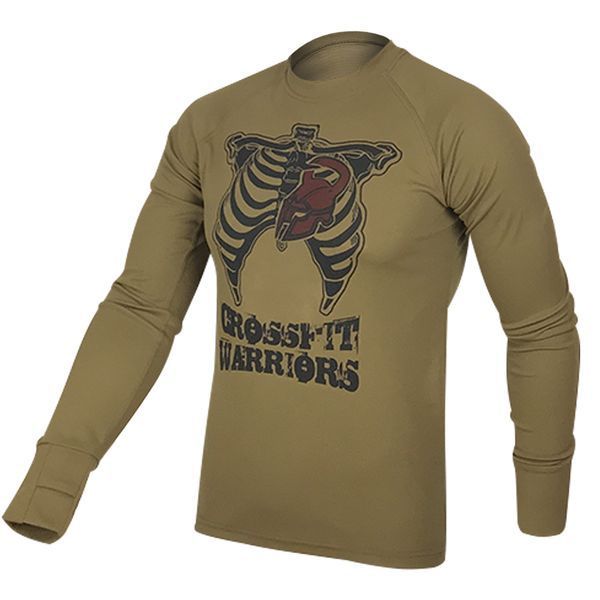 Лонгслів Crossfit Warriors | KRAMATAN Tactical Design - XS, Койот 17957 фото