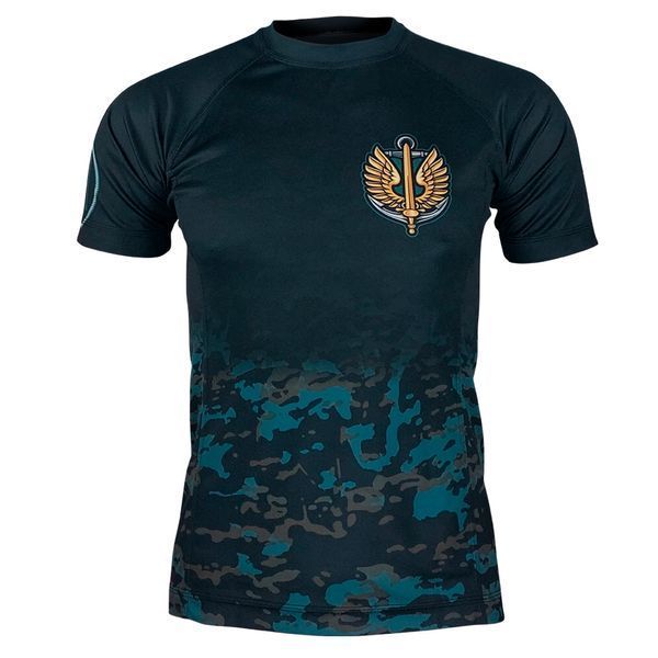 Футболка МОРСЬКА ПІХОТА Dark Aqua | KRAMATAN Tactical Design - XS 17424 фото