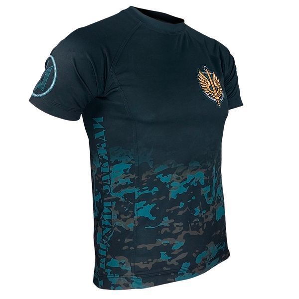 Футболка МОРСЬКА ПІХОТА Dark Aqua | KRAMATAN Tactical Design - XS 17424 фото