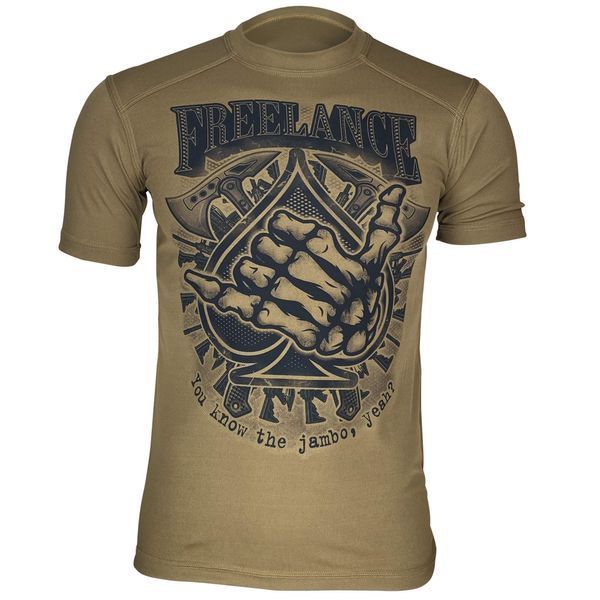 Футболка JAMBO FREELANCE | KRAMATAN Tactical Design - Койот, XS 17640 фото